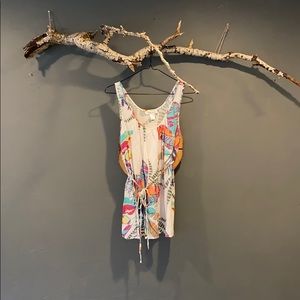 Motherhood Maternity Tank w/ Tie Size M